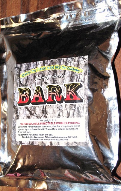 *BARK Injectable Pork Bark Flavor 1# $20.50